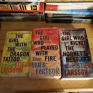 The Girl With The Dragon Tattoo 3 Book Set!